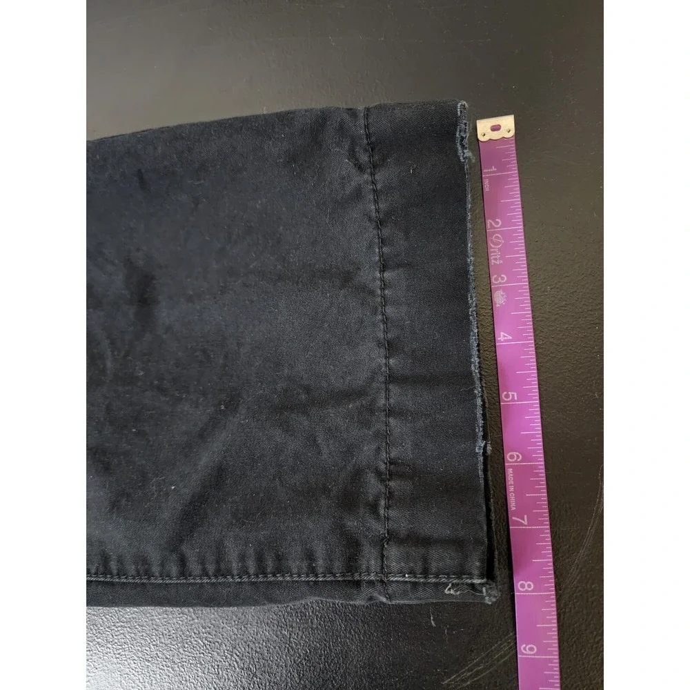 Calvin Klein Jeans Mens Size 34x30‎ Chino Straight Low Rise Black Pants